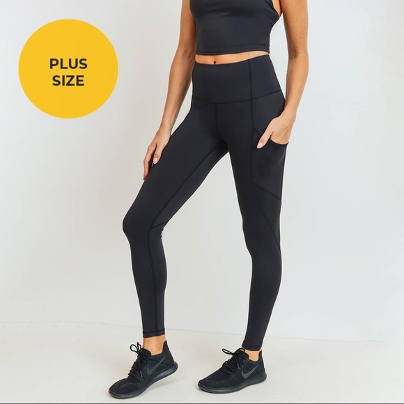 Mono B Pants - NWT!💕 Solid & Slanted Panel Highwaist Leggings